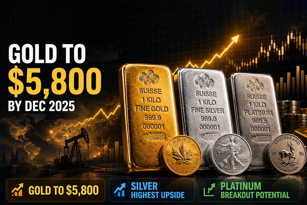 Gold will hit $5,800 ATH by December, but silver has highest upside, platinum has breakout potential – MKS PAMP’s Shiels