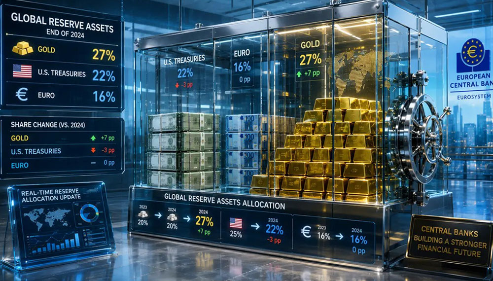 Central banks see gold as the reserve asset of choice - ECB report